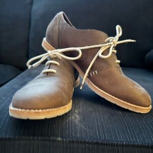 AHNU Noe suede Lace Up Shoe Women's Oxford Dress Casual Size 19